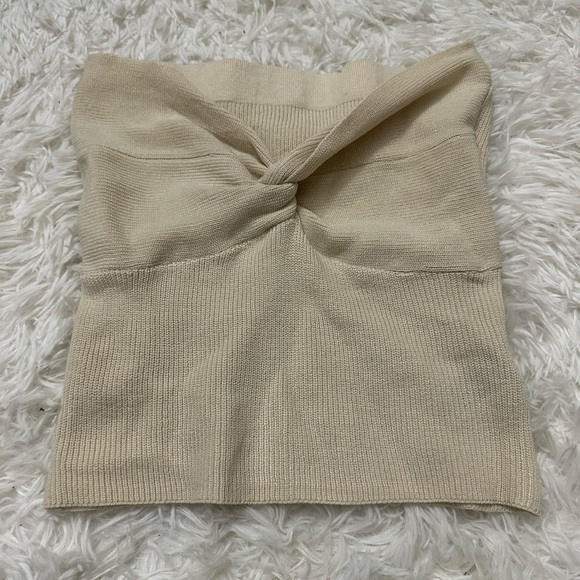 SHEIN Tops - Twisted knit tube top. Never worn!